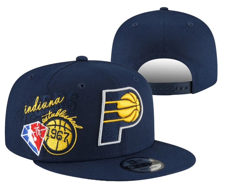 Pacers Team Logo Navy 75th Anniversary Adjustable Hat YD,We sell and wholesale Pacers Team Logo Navy 75th Anniversary Adjustable Hat YD on line form chian!